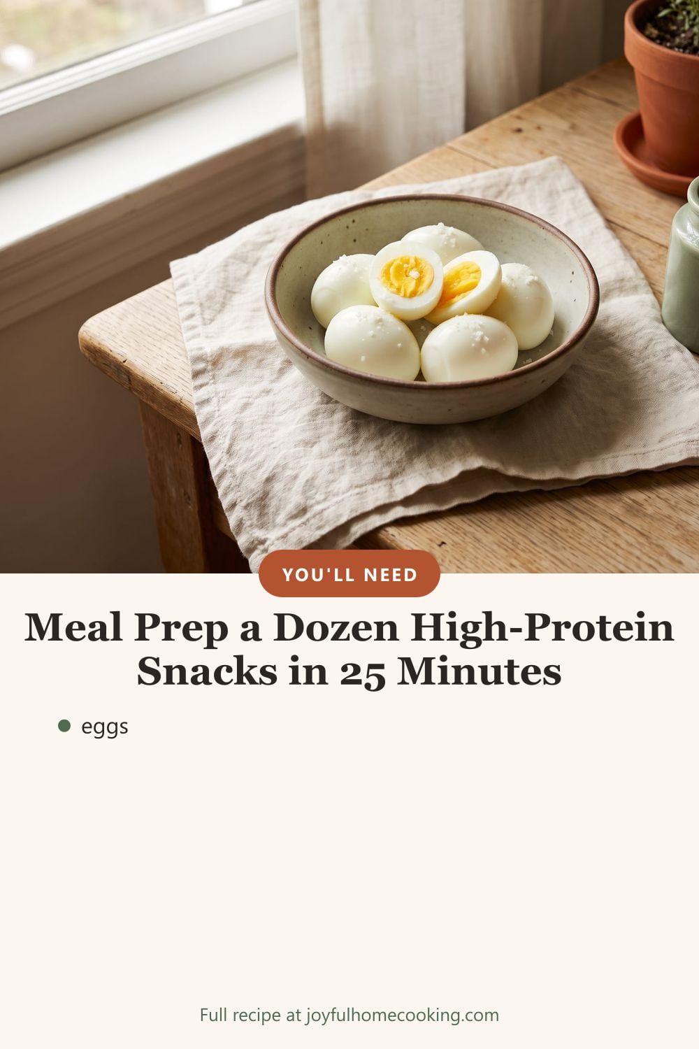 Instant Pot hard-boiled eggs with the 5-5-5 method steps listed